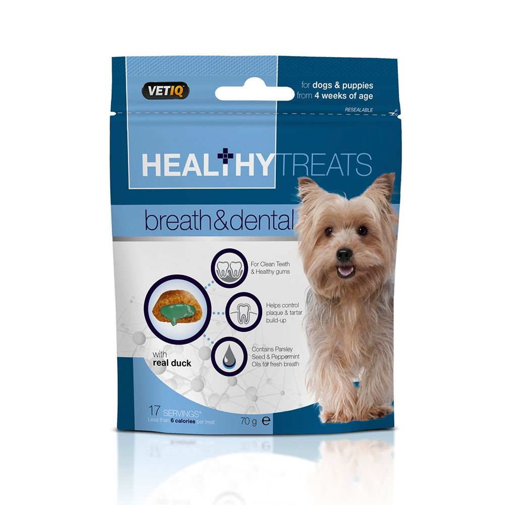 VetIQ Dog Healthy Treats Dental Hund - Hundegodteri - Dentaltygg