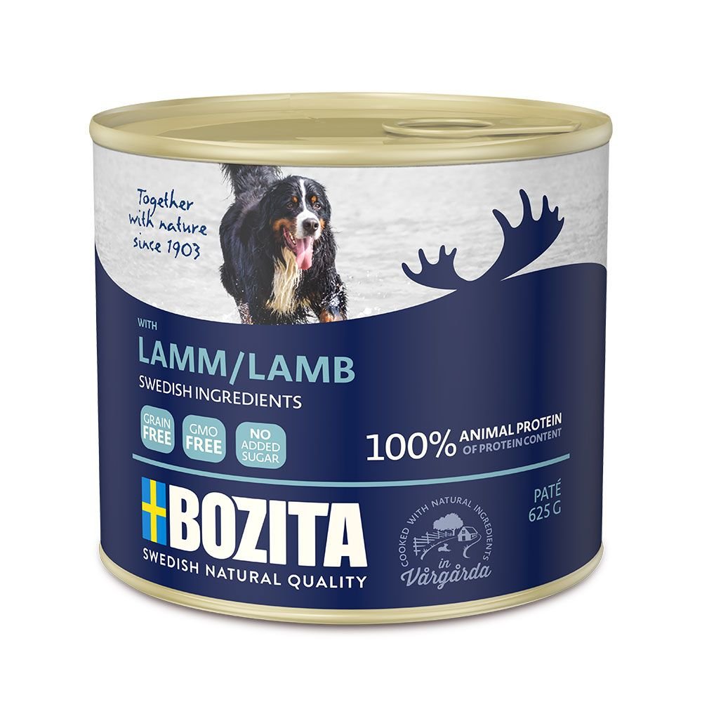 Bozita Lam Paté 625 g Hund - Hundemat - Våtfôr