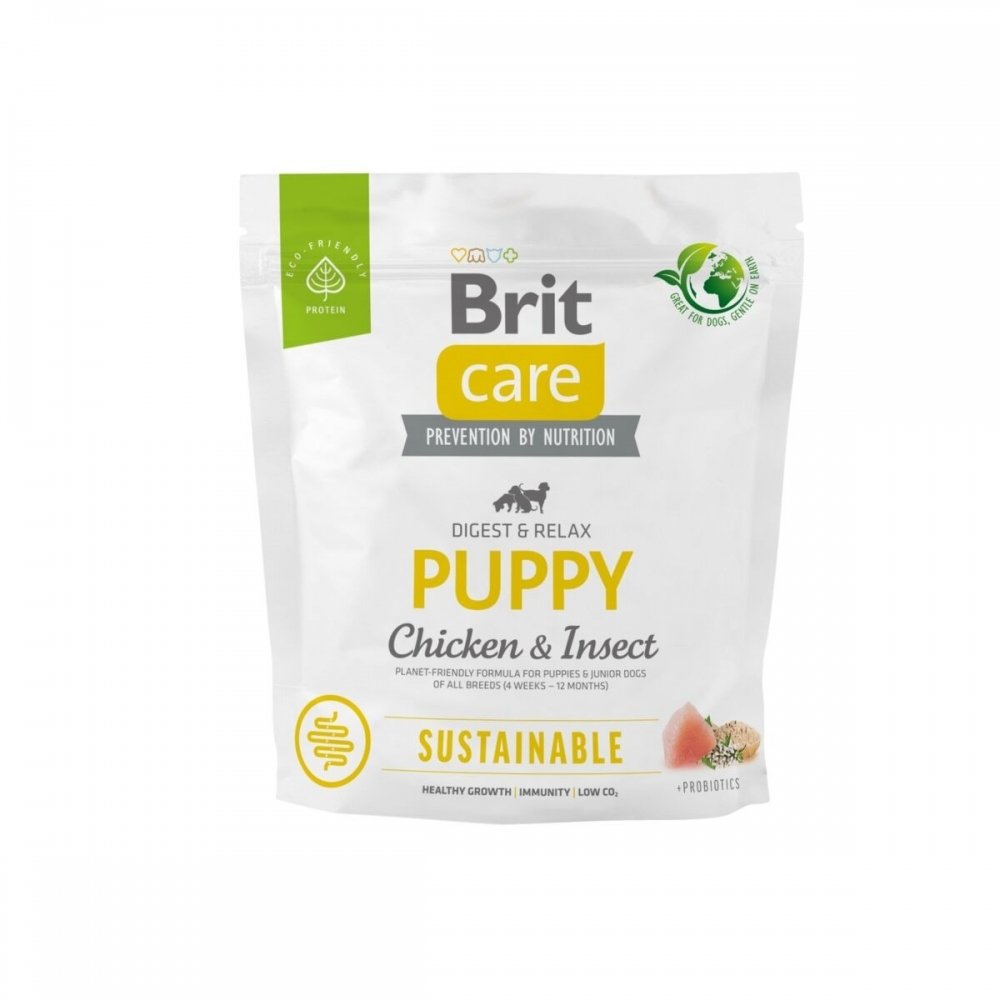 Brit Care Dog Sustainable Puppy (1 kg) Valp - Valpefôr - Tørrfôr til valp