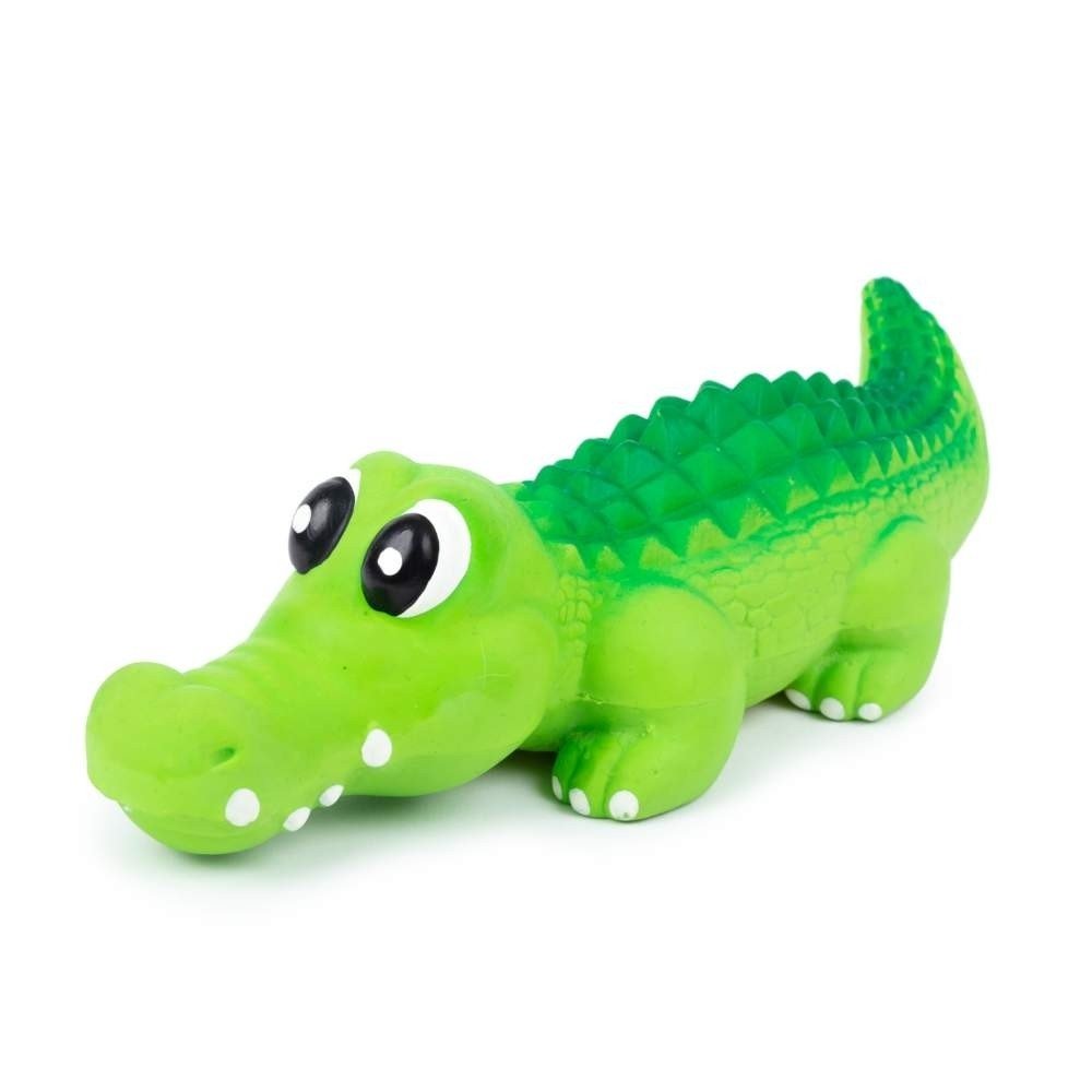 ItsyBitsy Latex Alligator 15 cm Hund - Hundeleker - Pipeleker