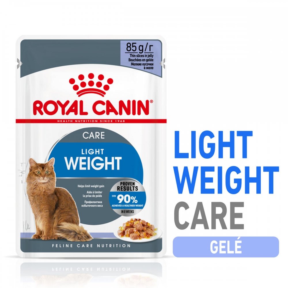 Royal Canin Cat Light Weight Care Jelly Våtfoder (12x85g) Katt - Kattemat - Våtfôr