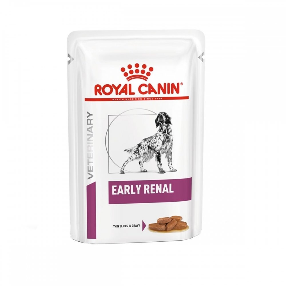 Royal Canin Veterinary Diets Vital Early Renal Thin Slices in Gravy 12x100g (12 x 100 g) Veterinærfôr til hund - Nyresykdom