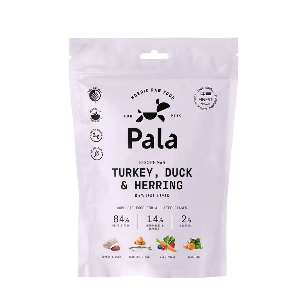 Bilde av Pala Air Dried Turkey, Duck & Herring (400 g) - Alt til hunden