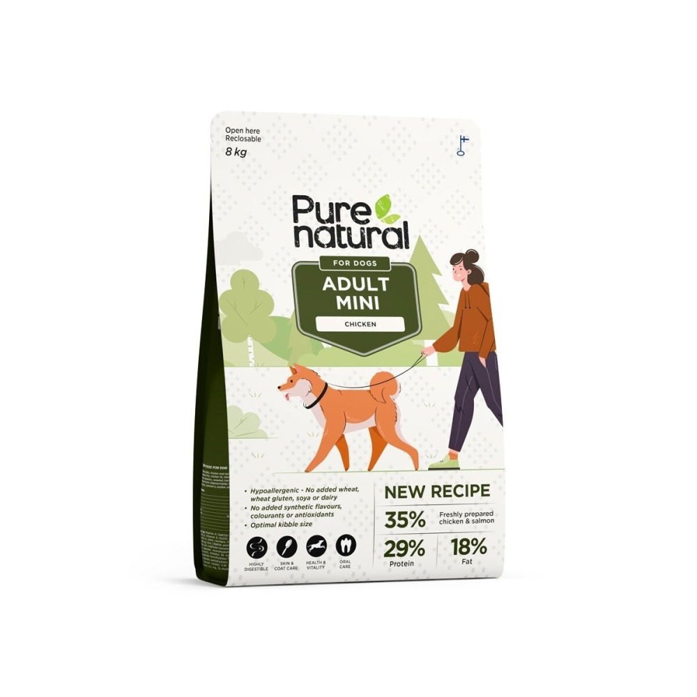 Bilde av Purenatural Dog Adult Mini Chicken (8 kg) - Alt til hunden