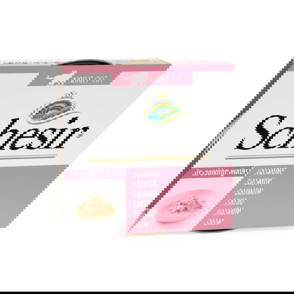 Schesir Cat Adult Salmon in Gravy 85 g