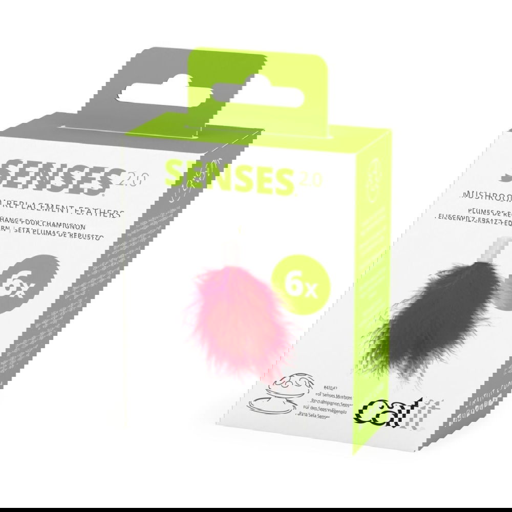 Catit Senses 2.0 Refill-Fjær til Akiveringsleke Fluesopp 6-pack
