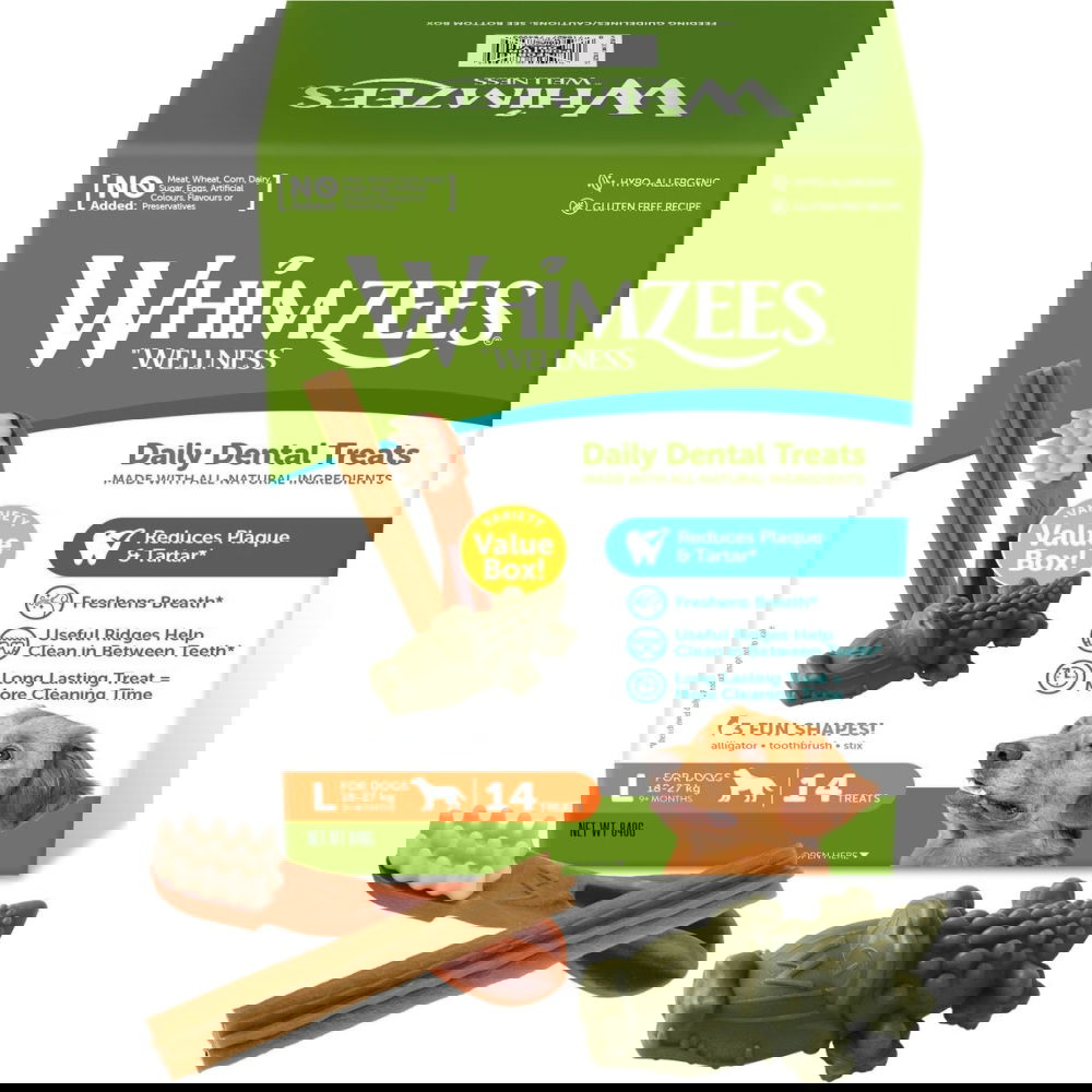 Whimzees Variety L 14 stk 840 g box