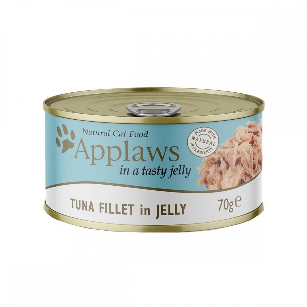 Applaws Tuna Fillet in Jelly 70 g Katt - Kattemat - Våtfôr