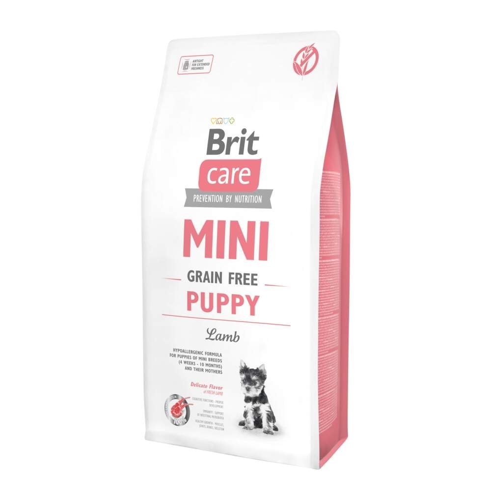 Brit Care Mini Grain Free Puppy Lamb (7 kg) Hund - Hundemat - Kornfritt hundefôr