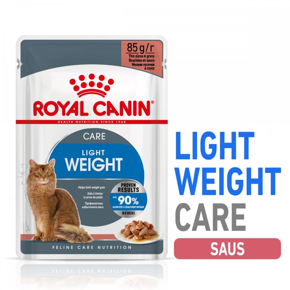 Royal Canin Cat Light Weight Care Gravy 12 x 85 g Katt - Kattemat - Våtfôr