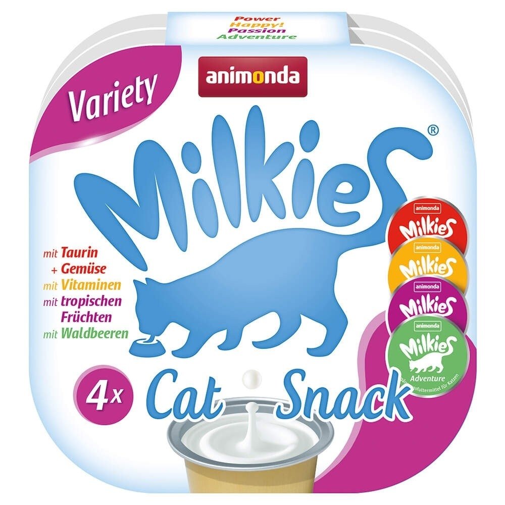 Animonda Milkies Variety Kattegodteri 4 x 15 g Katt - Kattegodteri