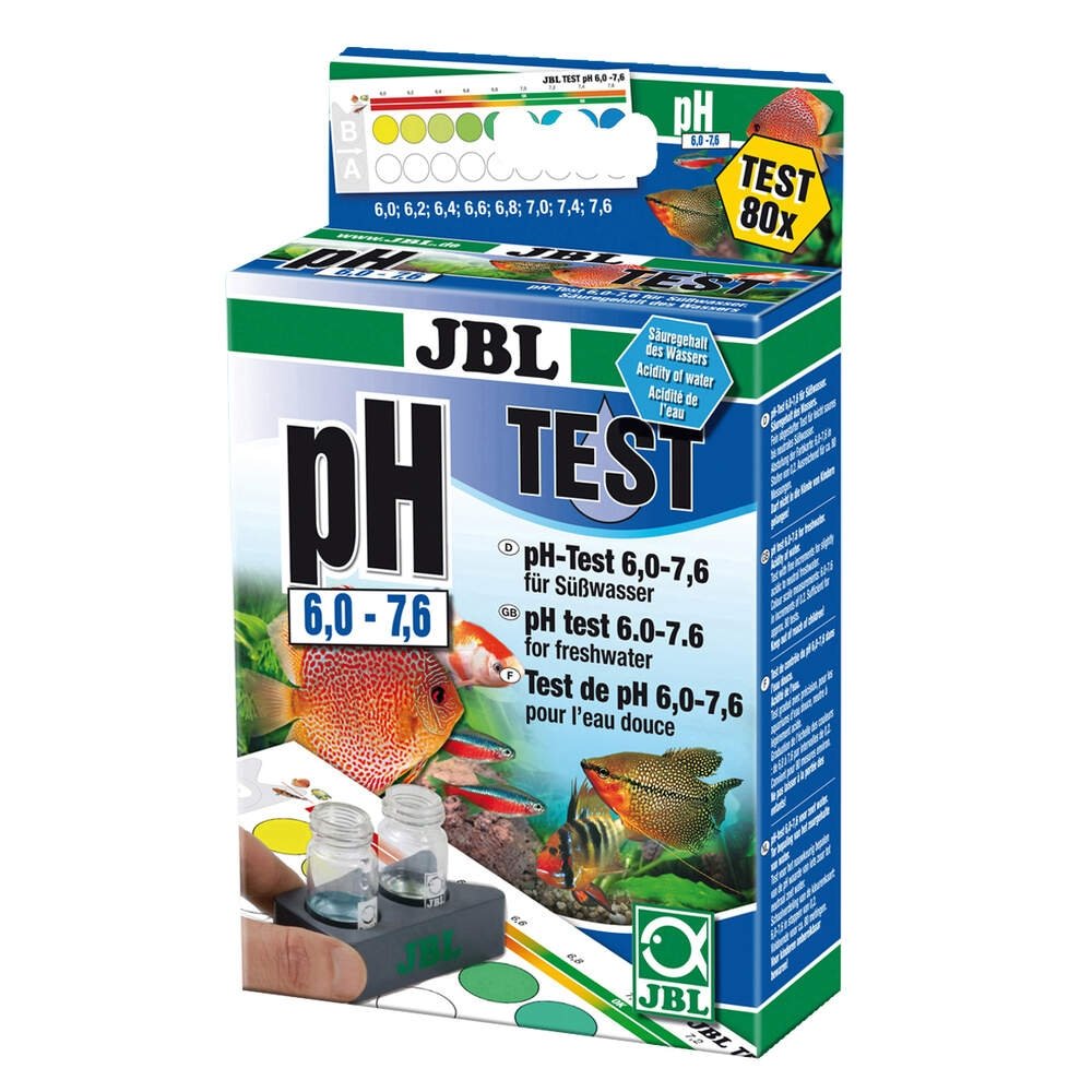 JBL pH 6,0-7,6 Testsett Fisk - Vannbehandling - Plantenæring