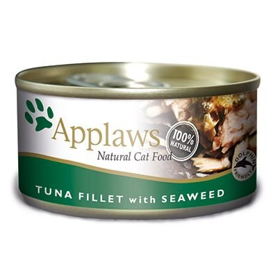Applaws Tuna Fillet&Seaweed Konserv (70 grammaa) Katt - Kattemat - Våtfôr