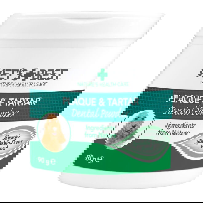 Vets Best Dog Plakk- og tannsteinpulver 90 g