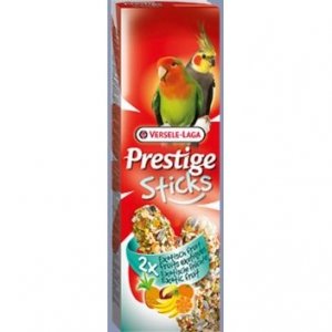 Versele-Laga Prestige Sticks Parakit Eksotisk Frukt 140 g Fugl - Fuglegodteri