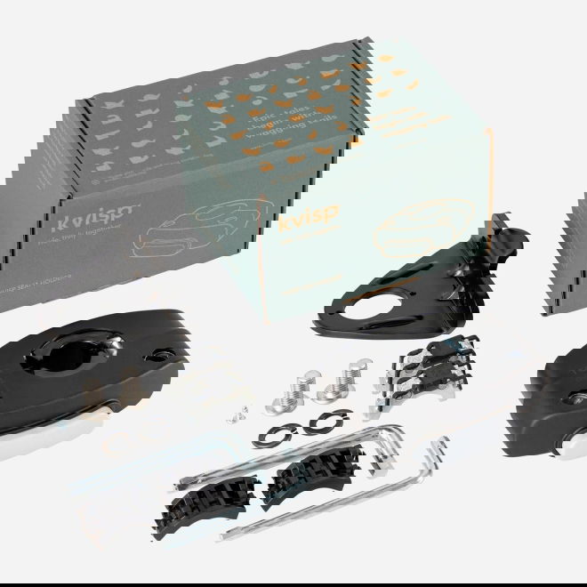 Kvisp adapter for sykkelkurv