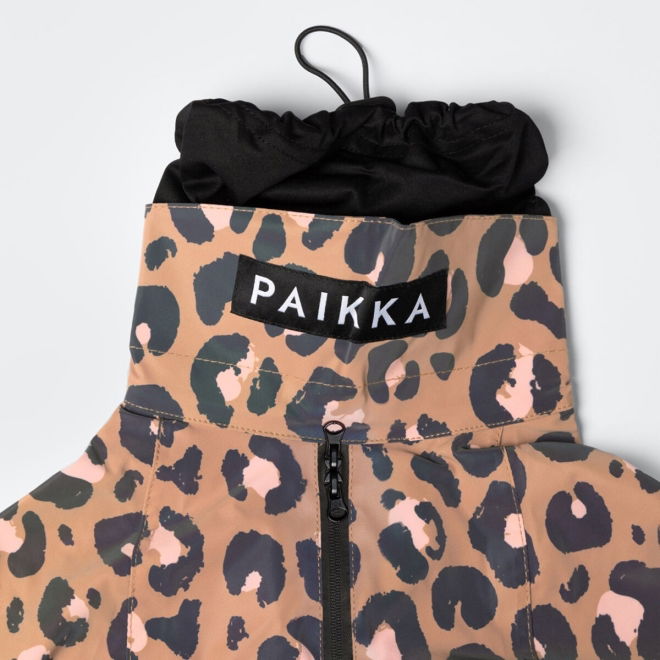 PAIKKA Visibility Lite Regndekken Leopard Brun