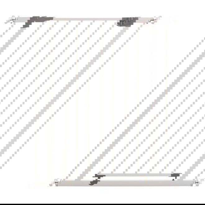 Basic Sturdy Hundegrind Høy Hvit 93 x 75 - 81 cm