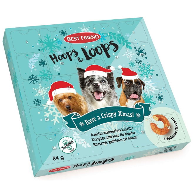 Best Friend Xmas Julekalender Hoops & Loops 84 g