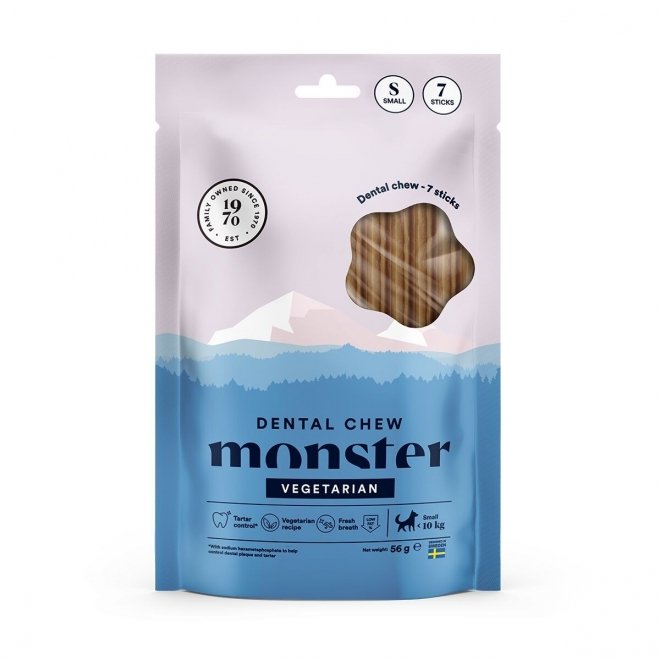 Monster Dog Dental Chew Vegetarian Small (7-pack)