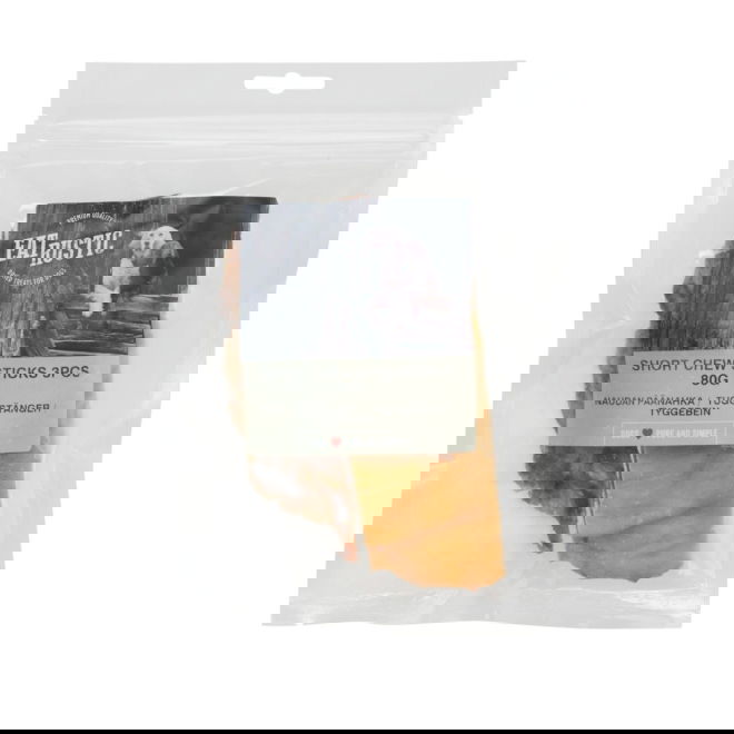 Eat Rustic Tyggestenger Korte (3-pack)
