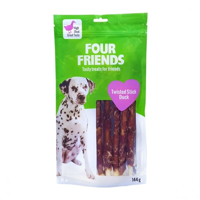 FourFriends Twisted Stick Duck 25 cm (5-pack)