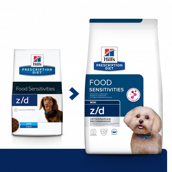 Hill&#39;s Prescription Diet Canine z/d Food Sensitivities Mini Original