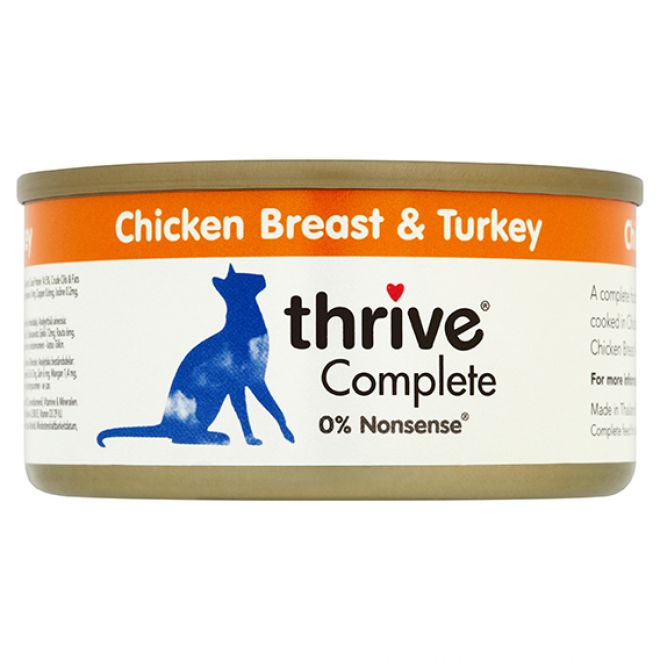 Thrive Adult Kylling og Kalkun 75 g
