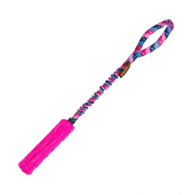 Tug-E-Nuff Bright Fauxtastic Draleke med Expander (Rosa)