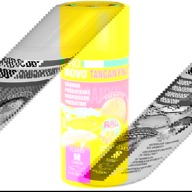 JBL NovoTanganjika Fiskefôr 250 ml