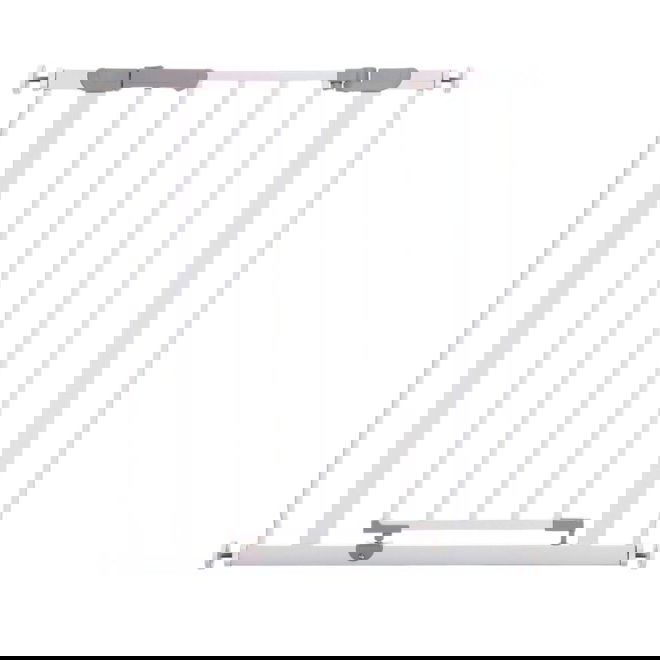 Basic Sturdy Hundegrind Smal Hvit 76 x 61 - 68 cm