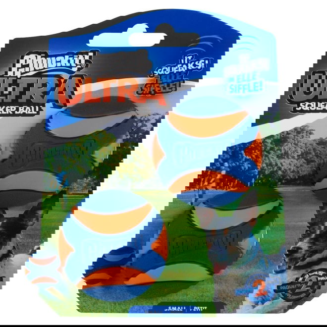 Chuckit Ultra Squeaker Hundeballer 2-pak (S)