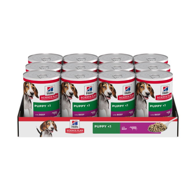 Hills Science Plan Canine Puppy Beef 363 g