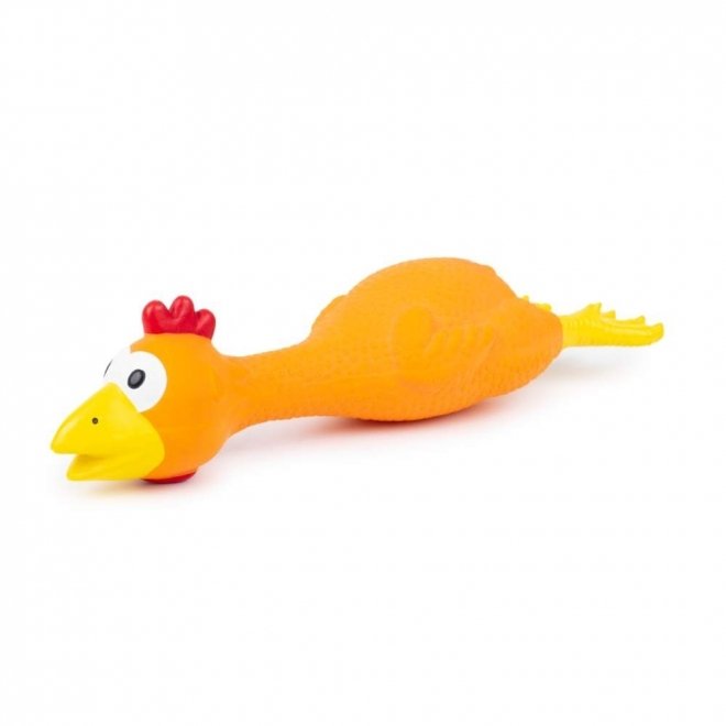 Little&Bigger Latex Long Neck Chicken Orange 30 cm