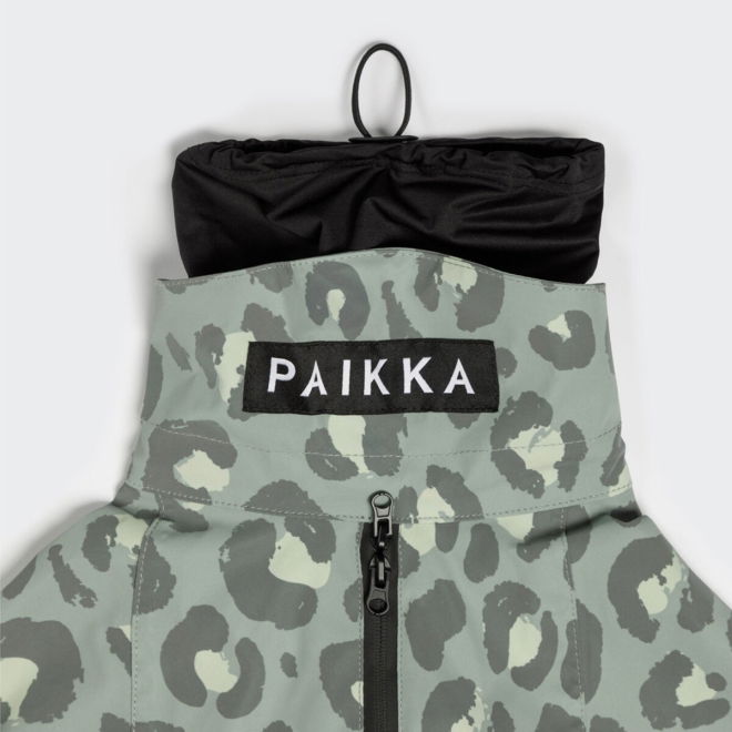 PAIKKA Visibility Lite Regndekken Leopard Grønn