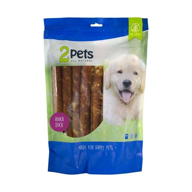 2Pets Tyggerull med Andefilet (12-pack)