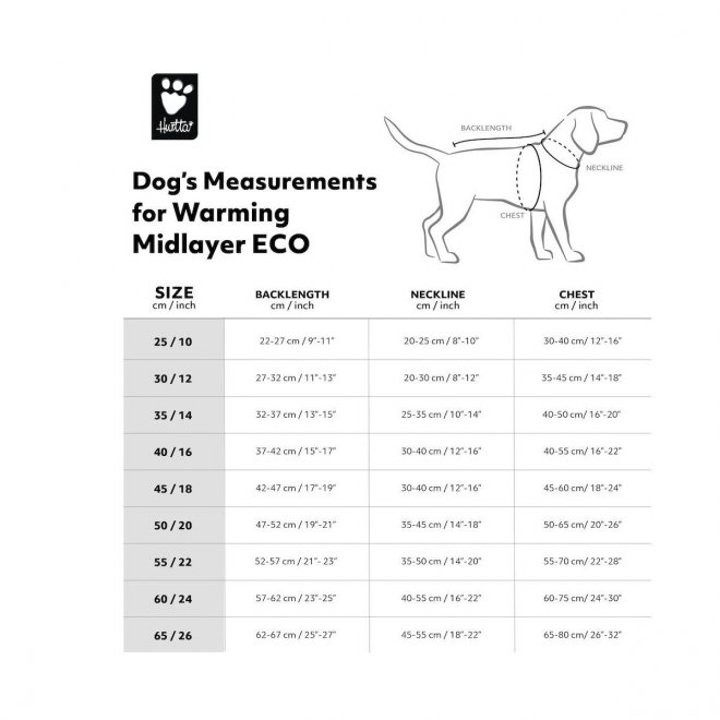 Hurtta Warming Midlayer ECO Hundegenser Gul