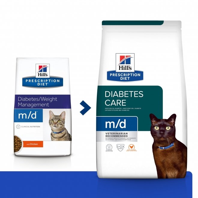 Hill&#39;s Prescription Diet Feline m/d Diabetes Care Chicken