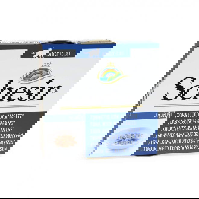Schesir Cat Adult Tuna & Whitebait Jelly 85 g