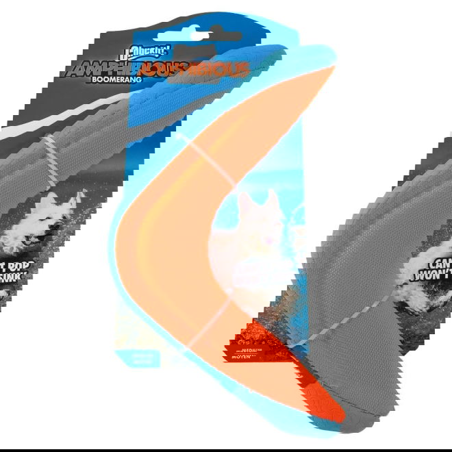 Chuckit Amphibious Flytende Boomerang M