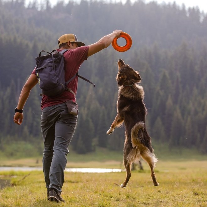 RuffWear Hydro Plane Flytende Hundeleke Oransje