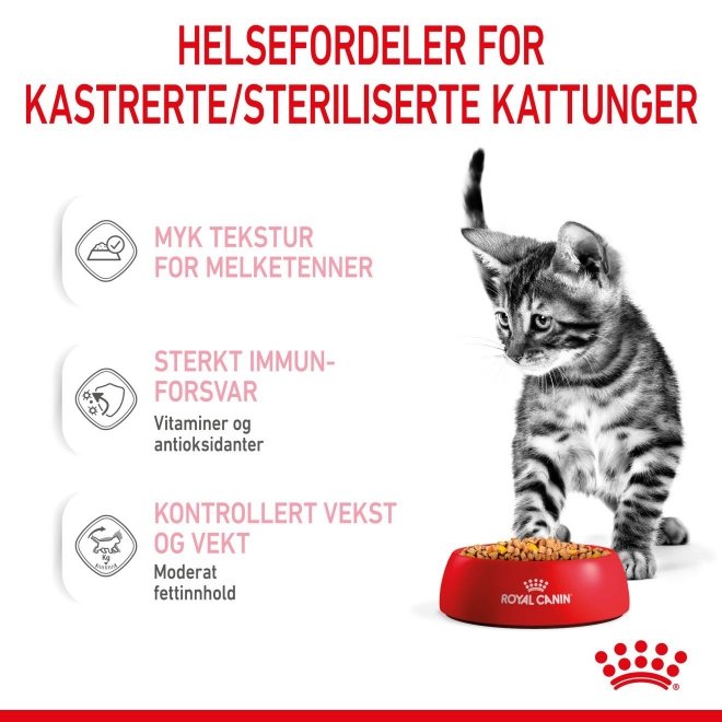 Royal Canin Kitten Sterilised Jelly 12x85 g