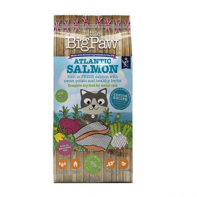 Little BigPaw Salmon Senior 1,5kg