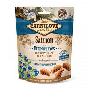 Carnilove Dog Crunchy Snack Salmon & Blueberries