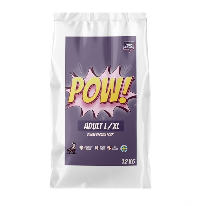 POW! Dog Adult Large/X-Large Pork (2 kg)