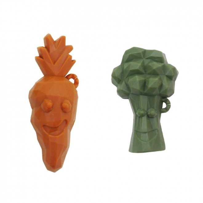 Rosewood Veggie Tyggebiter Gulrot & Brokkoli 52g
