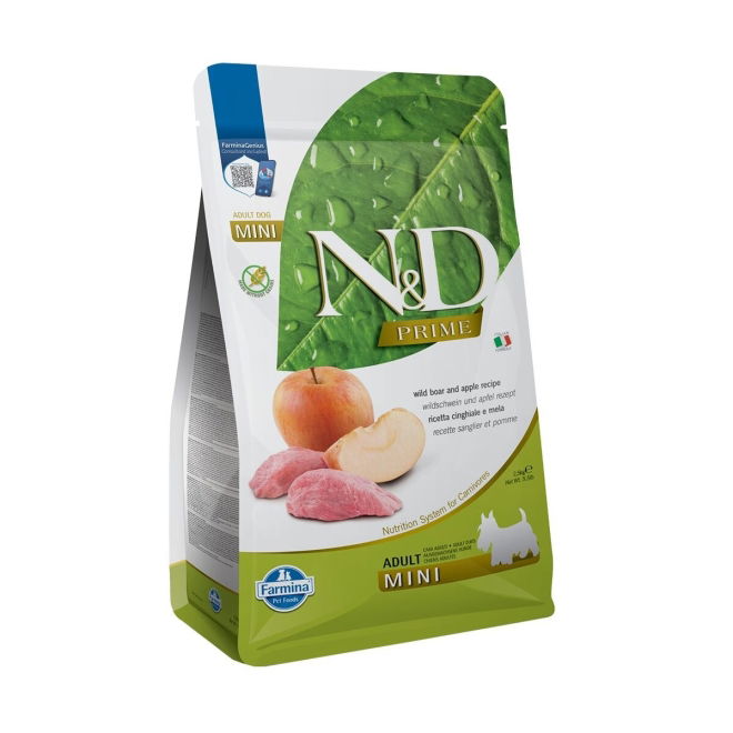 Farmina N&D Prime Dog Wild Boar & Apple S  2,5 kg