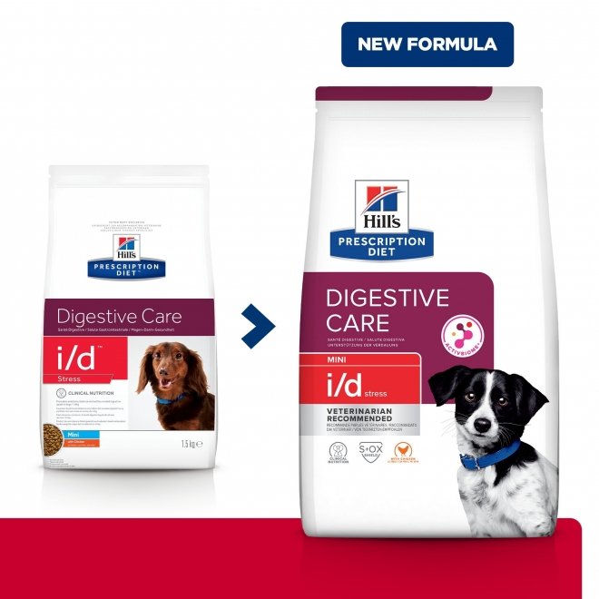 Hill&#39;s Prescription Diet Canine i/d Digestive Care Stress Mini Chicken