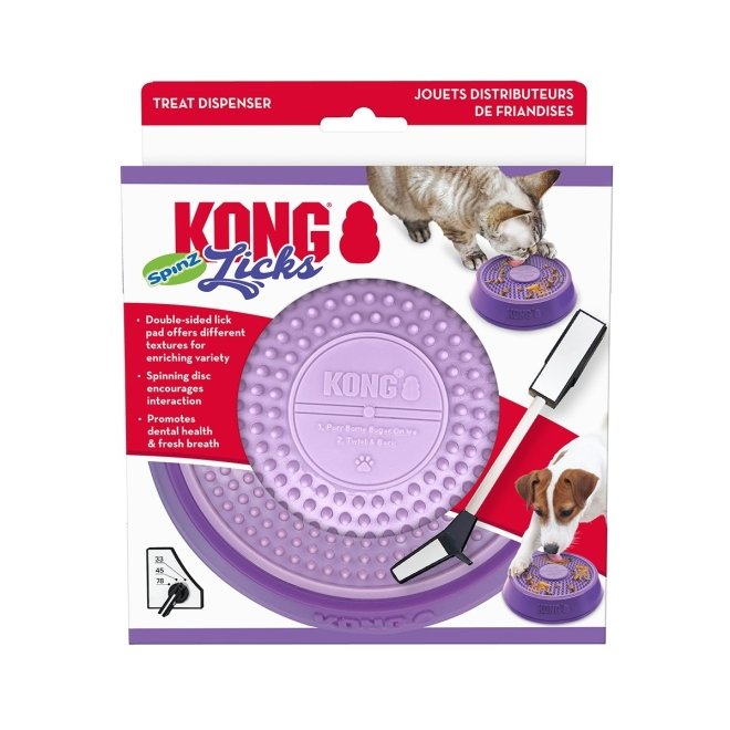 KONG Licks Spinz Slow Feeder Small