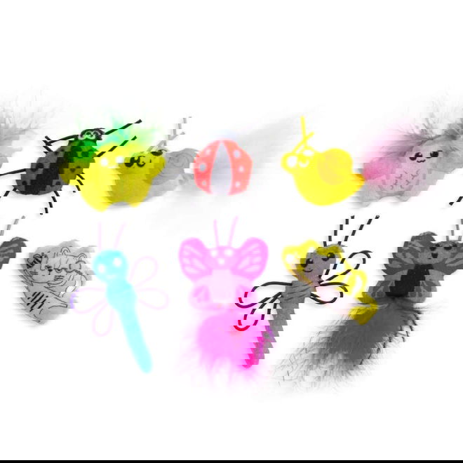 Catstages Cute As A Bug Insekter 6-pack